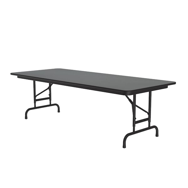 Correll CFA Adjustable HPL Folding Tables 30x96 Montana Granite CFA3096PX-55 - main